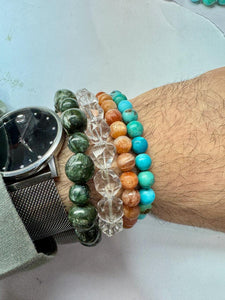 Iranian Firoza Bracelet/ Natural Turquoise Bracelet