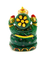 Load image into Gallery viewer, green-jade-gemstone-ganesha-idol-3