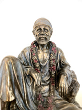 Load image into Gallery viewer, Sai Baba Sculpture in Bonded Bronze