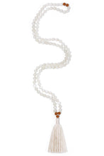 Load image into Gallery viewer, white-moonstone-gemstone-mala-2