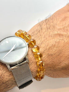 Citrine Bracelet Plain