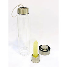 Load image into Gallery viewer, citrine-crystal-infused-water-bottle-2