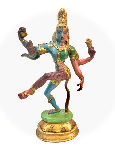 Ardhanarishvara (Antique in Panchdhatu)