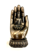 Load image into Gallery viewer, Lord Buddha in Bonded Bronze (Resting on Palm)