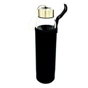 Tiger's Eye Crystal Infused Water Bottle