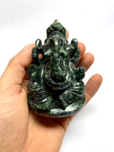 Load image into Gallery viewer, Green Jasper Ganesha