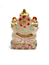 Load image into Gallery viewer, clear-quartz-crystal-gemstone-ganesha-idol-3