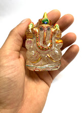 Load image into Gallery viewer, clear-quartz-crystal-gemstone-ganesha-idol-6