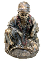 Load image into Gallery viewer, Sai Baba Sculpture in Bonded Bronze
